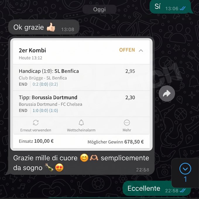 Prova di un cliente